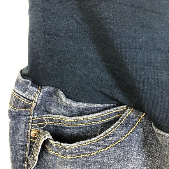 HAUTE MAMA Denim Jean Shorts Size Small - Picture 4 of 10